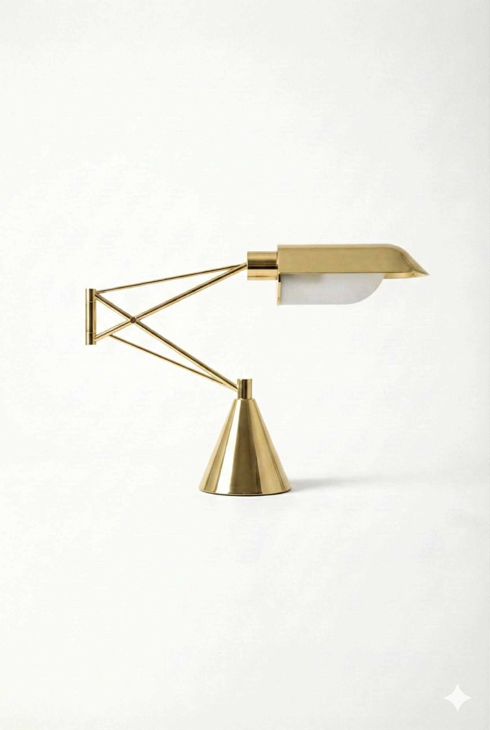 Desk Lamp in Gold